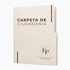 Carpeta de Ciudadanía del Estudio Jurídico Pelegrina